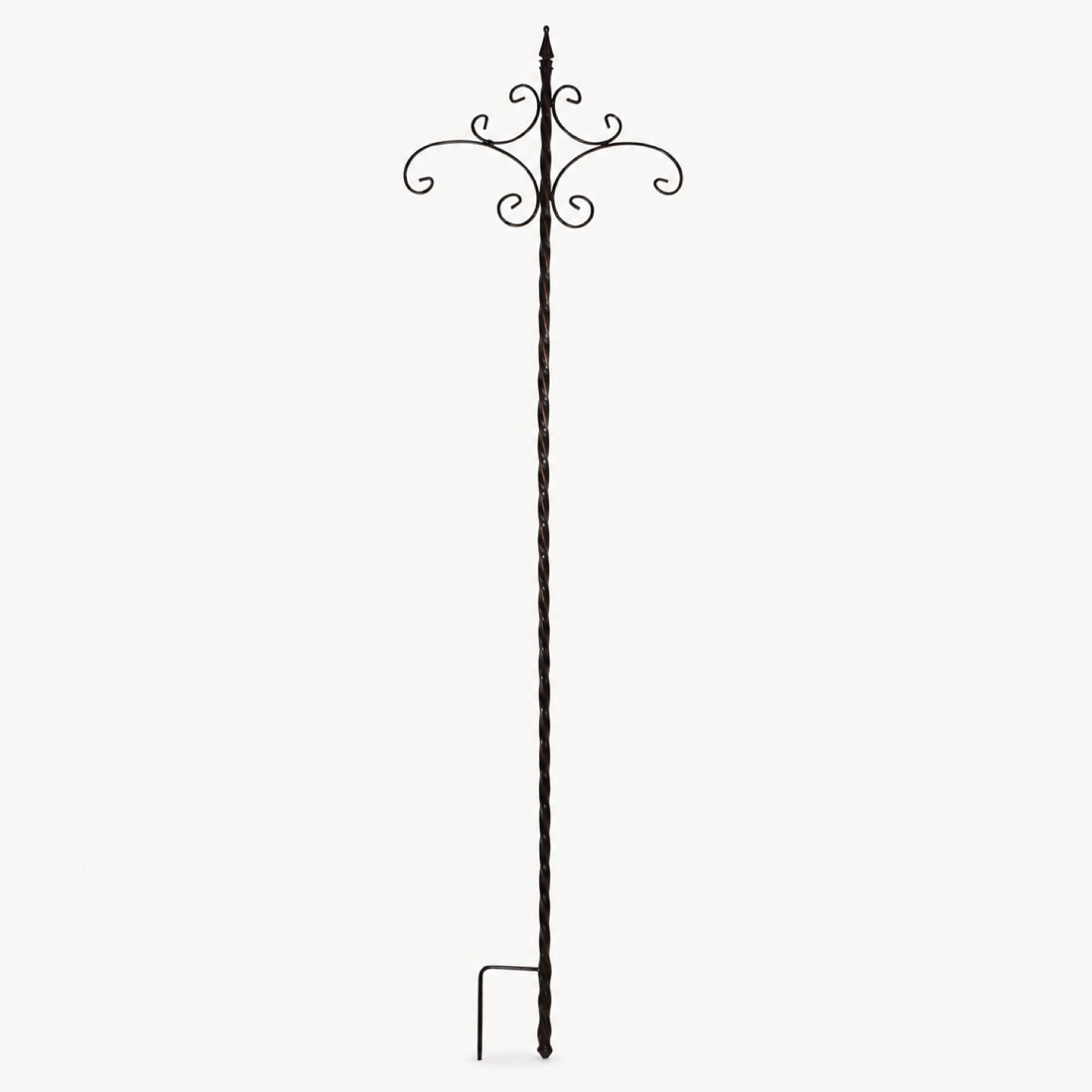 Bronze Double Arm Plant Hanger Stake