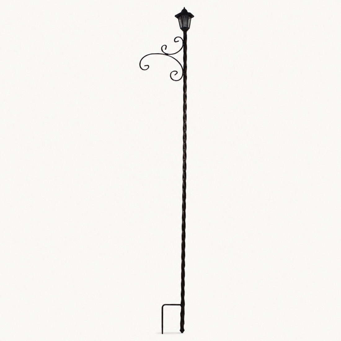 Bronze Solar Lantern Plant Hanger Stake