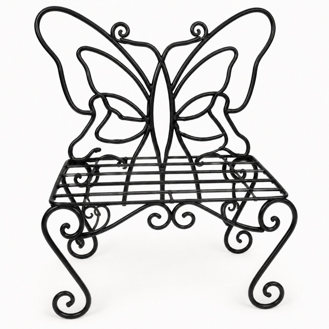 Butterfly Bench Planter Stand