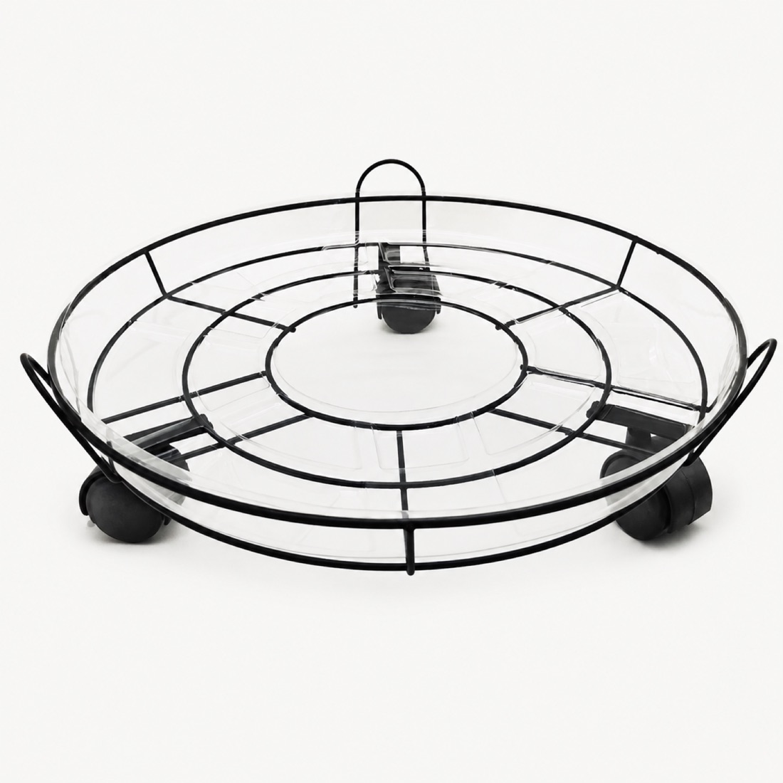 Round Rolling Plant Caddy