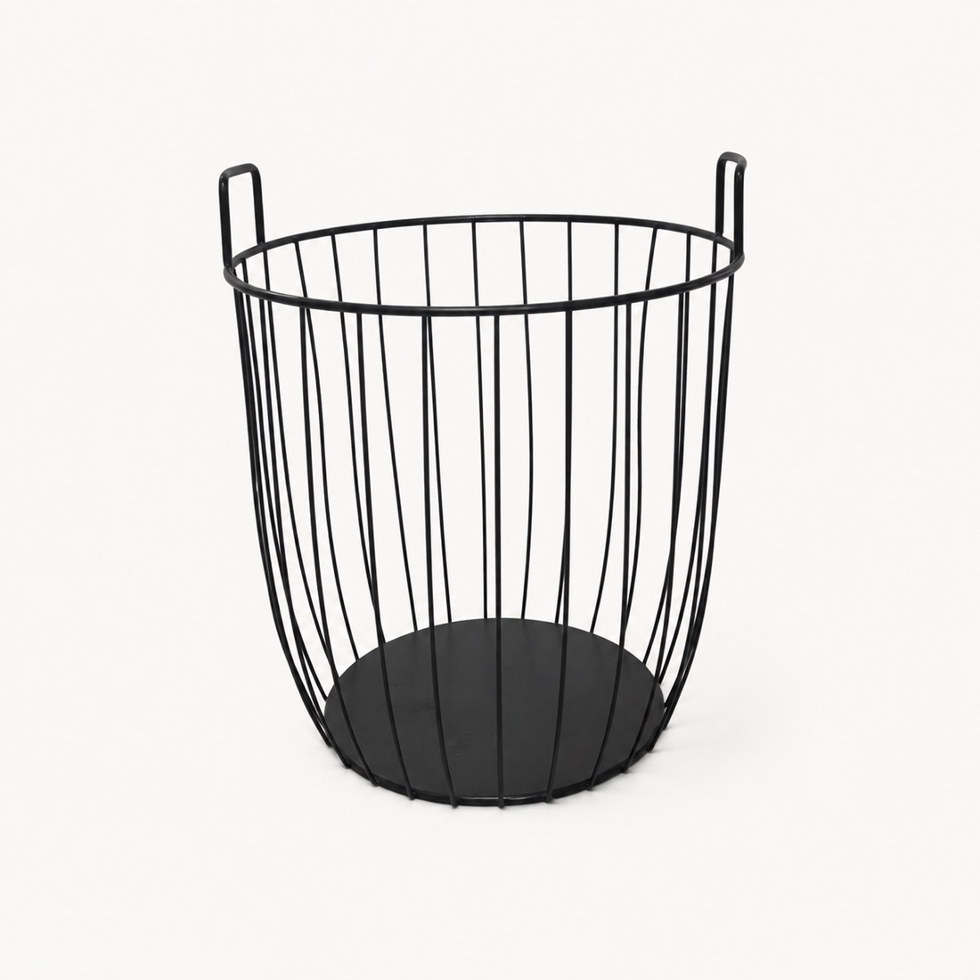Tall Round Wire Storage Basket